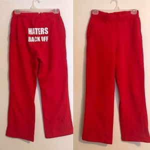 Miranda Sings ‘Haters Back Off!’ red sweatpants